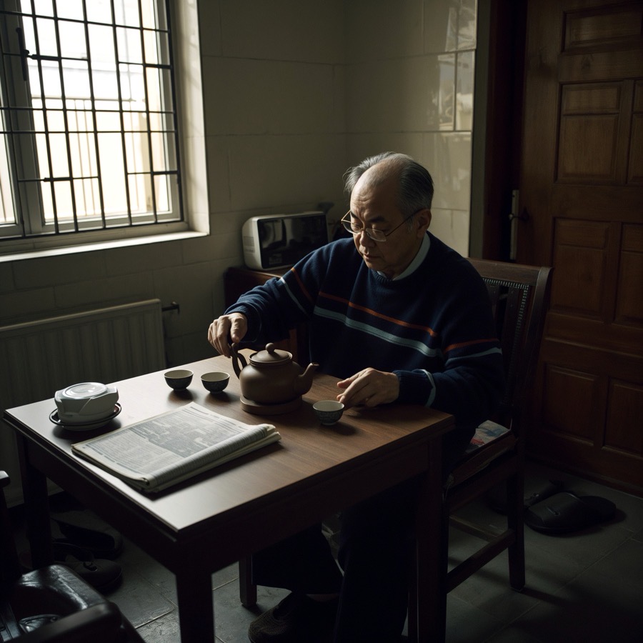 A quiet ritual of memory in a Hong Kong home